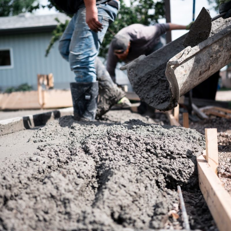 Concrete work